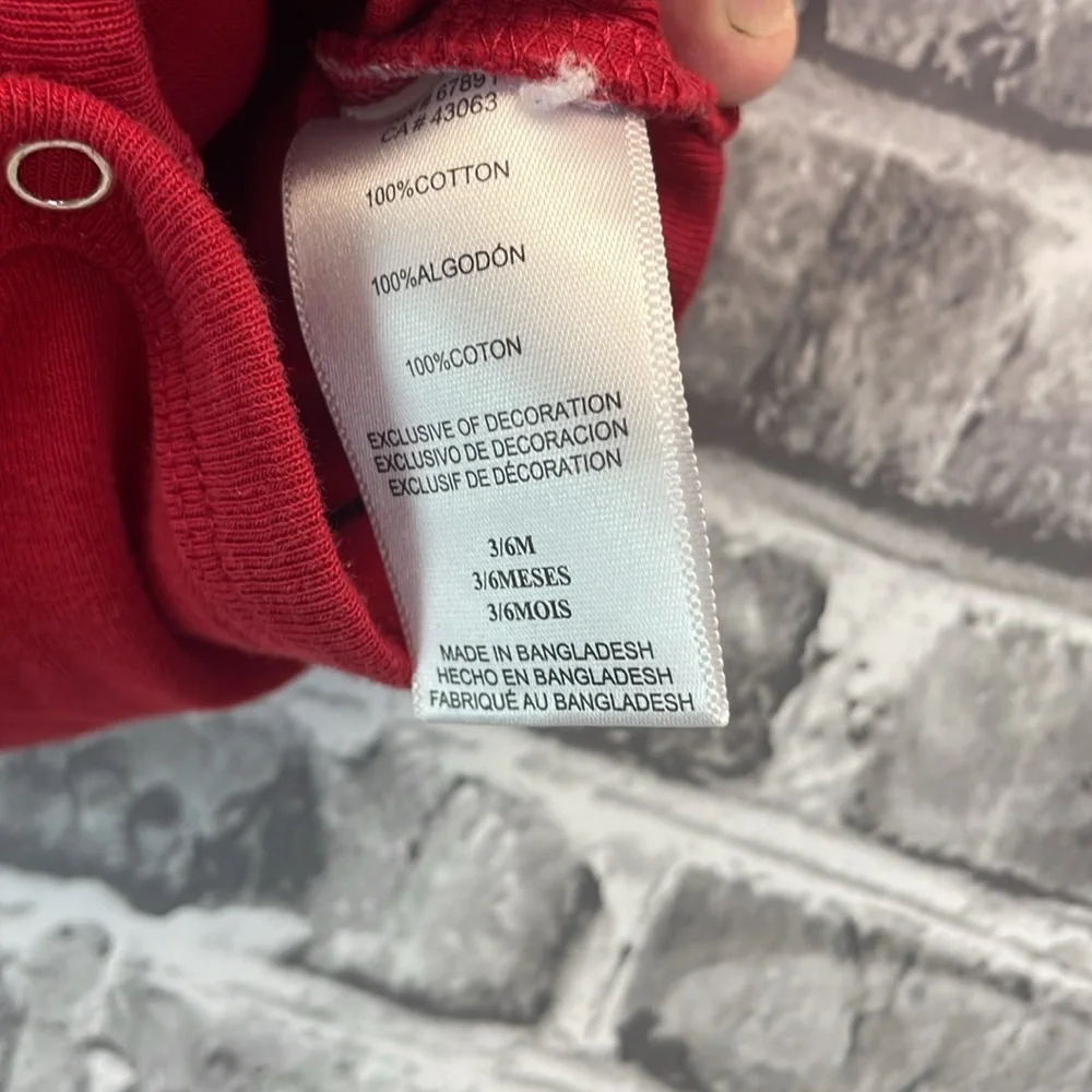 NFL Atlanta Falcons‎ Red Baby onesie